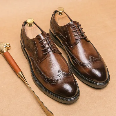 Business Style Leather Formal Shoes